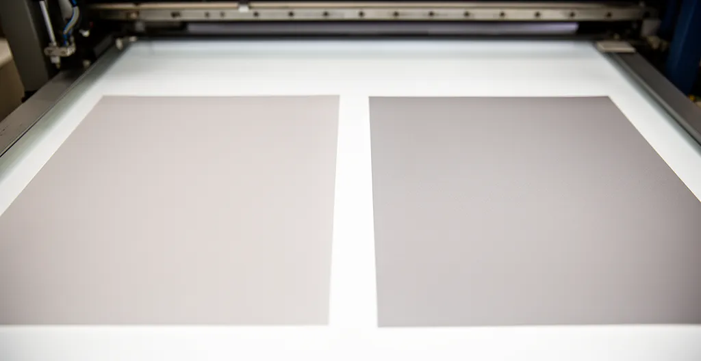 Comparaison entre une impression pixelisée et une impression nette